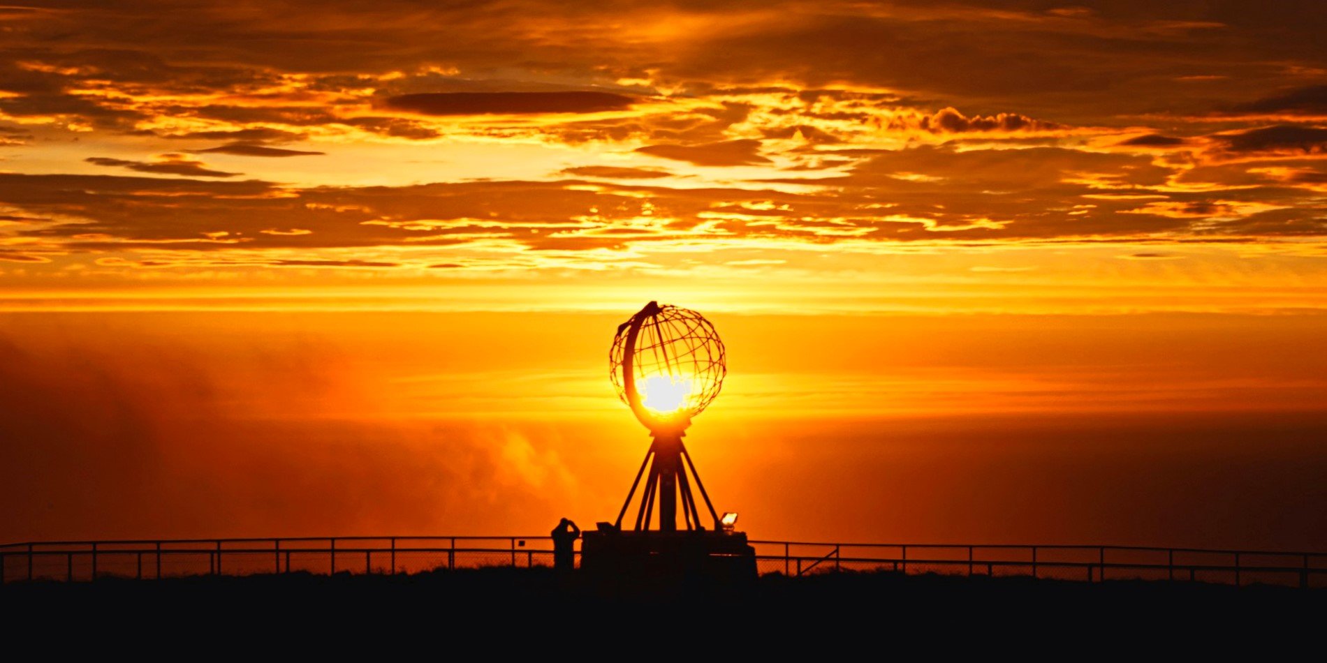 Evening in the North Cape, Norway – the land of the midnight sun.