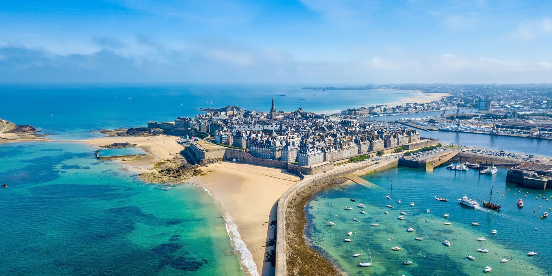 Histoire et beauté à Saint-Malo.