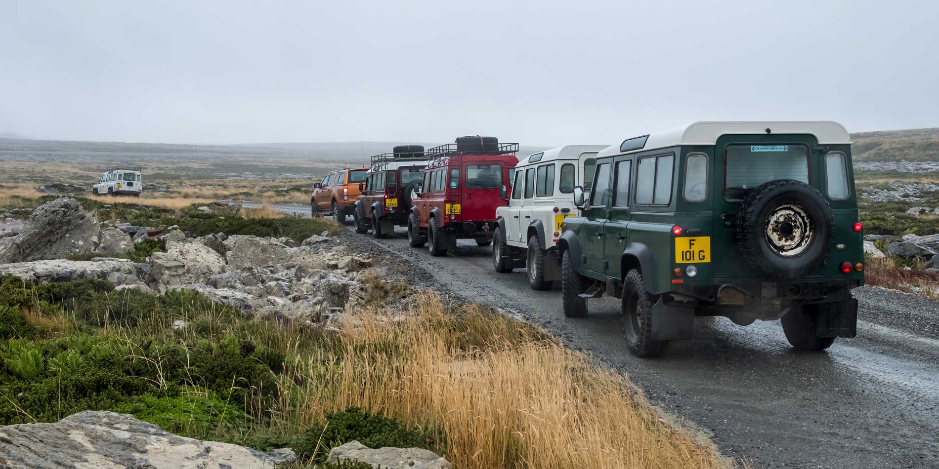 Excursion safari en jeep près de Port Stanley, Iles Falkland (Islas Malvinas) 