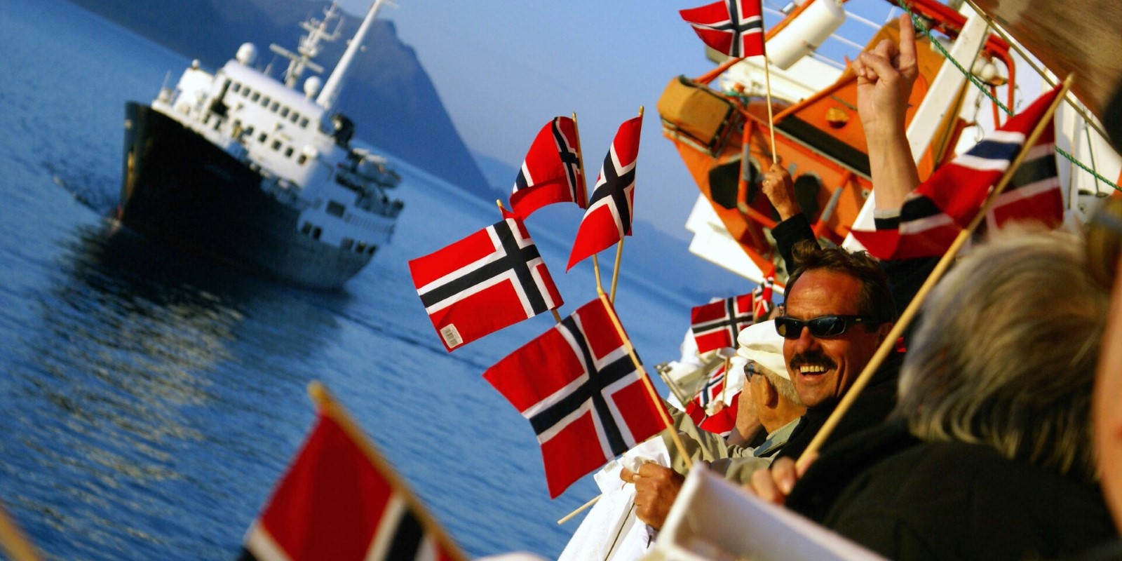 drapeaux norvégiens