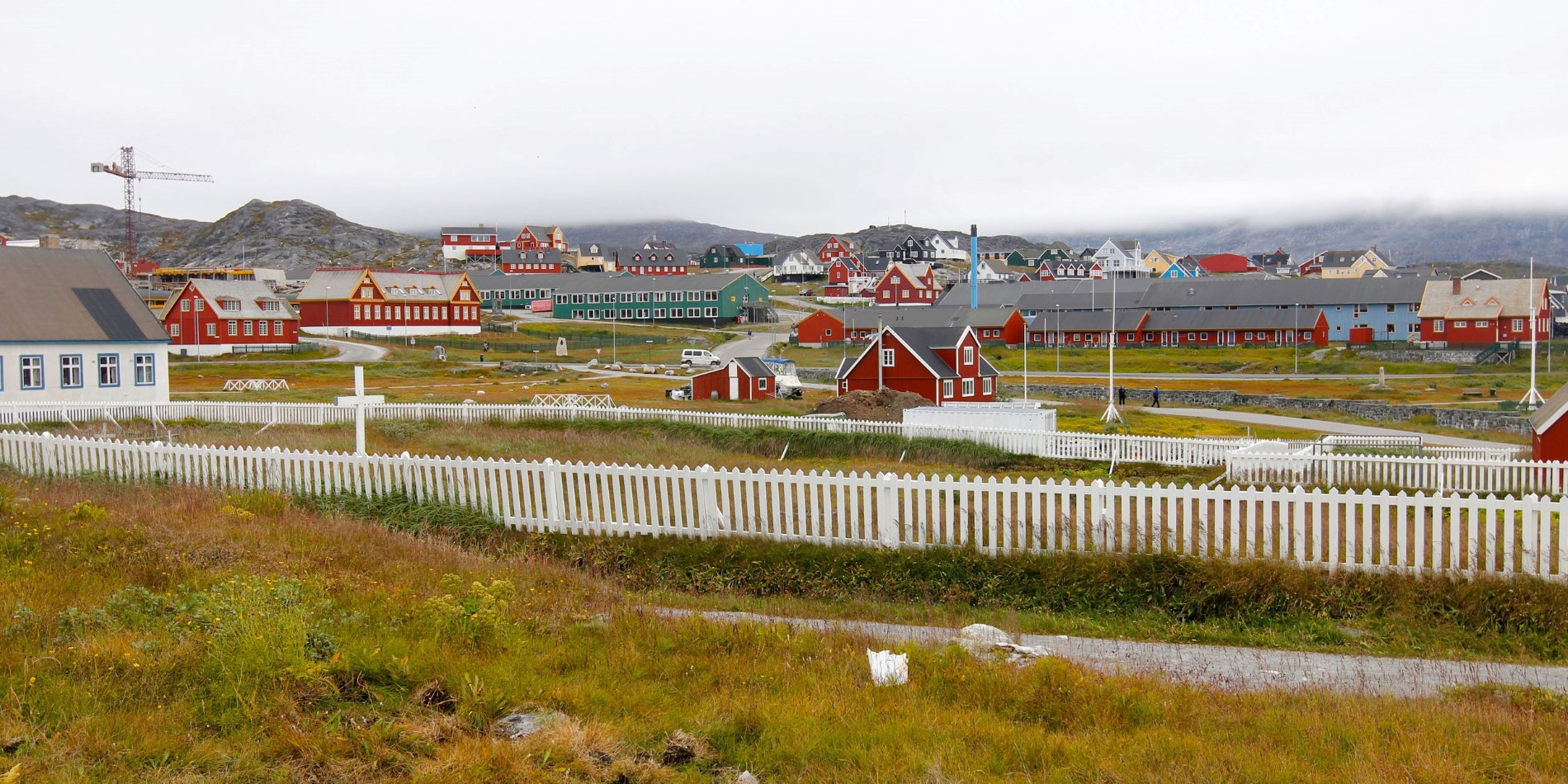 Vue de Nuuk depuis la cathédrale