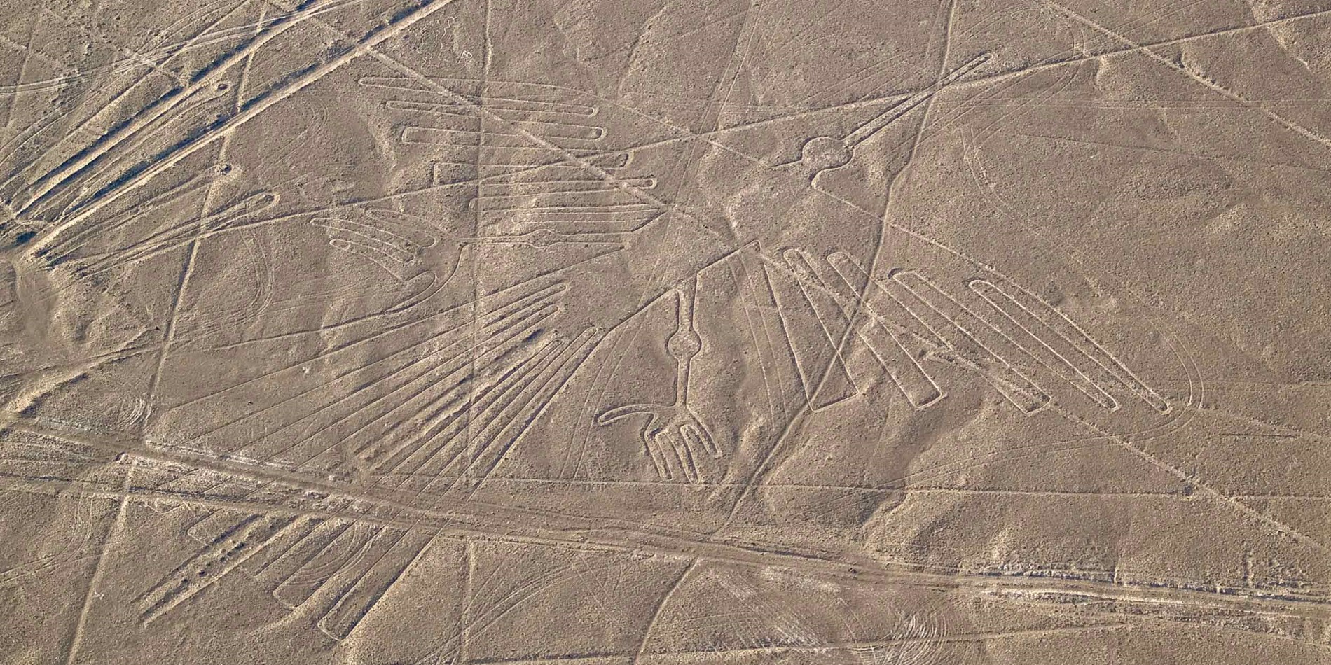 Condor geoglyph, Nazca lines, Pérou