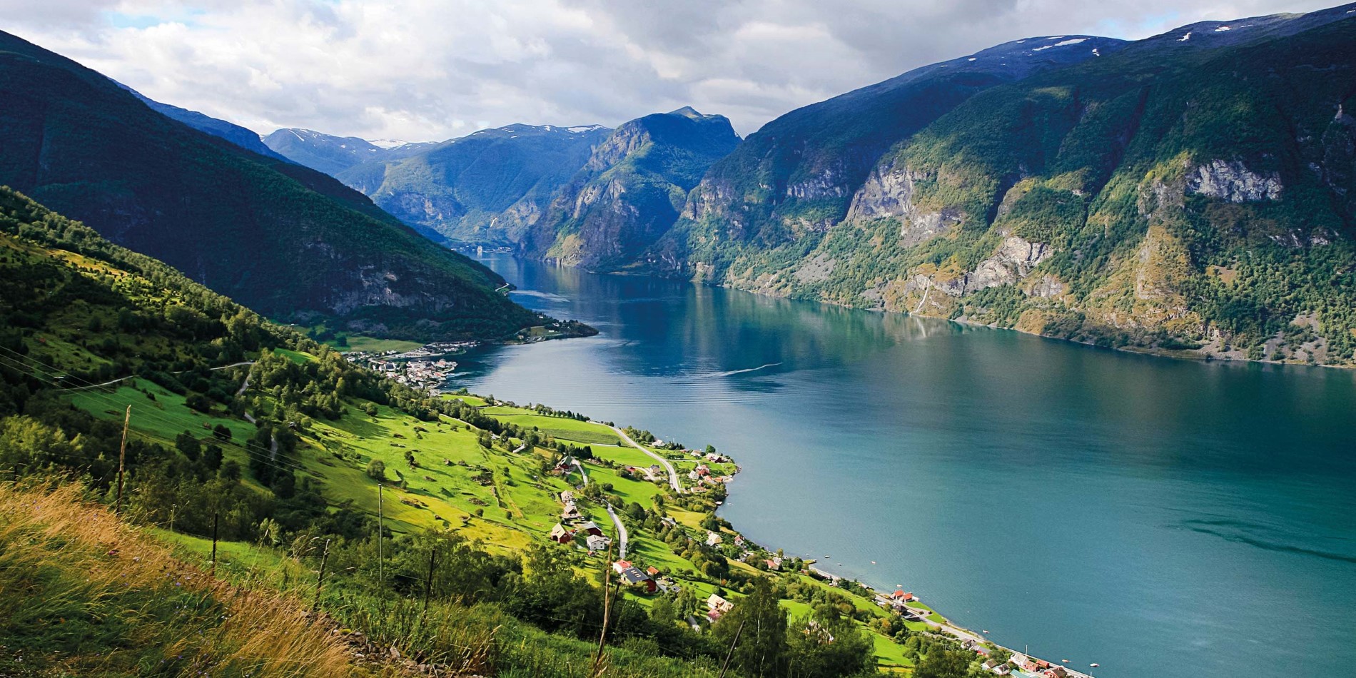 Le Sognefjord, le plus long et le plus profond des fjords de Norvège