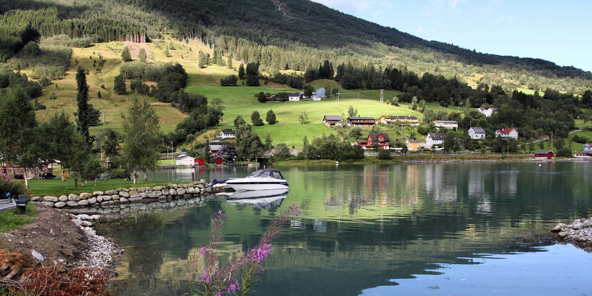 Petit village dans le Nordfjord